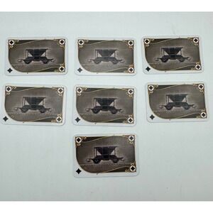 Days of Wonder Ticket to Ride Replacement Cards 7pc Black Hopper‎ Train Car